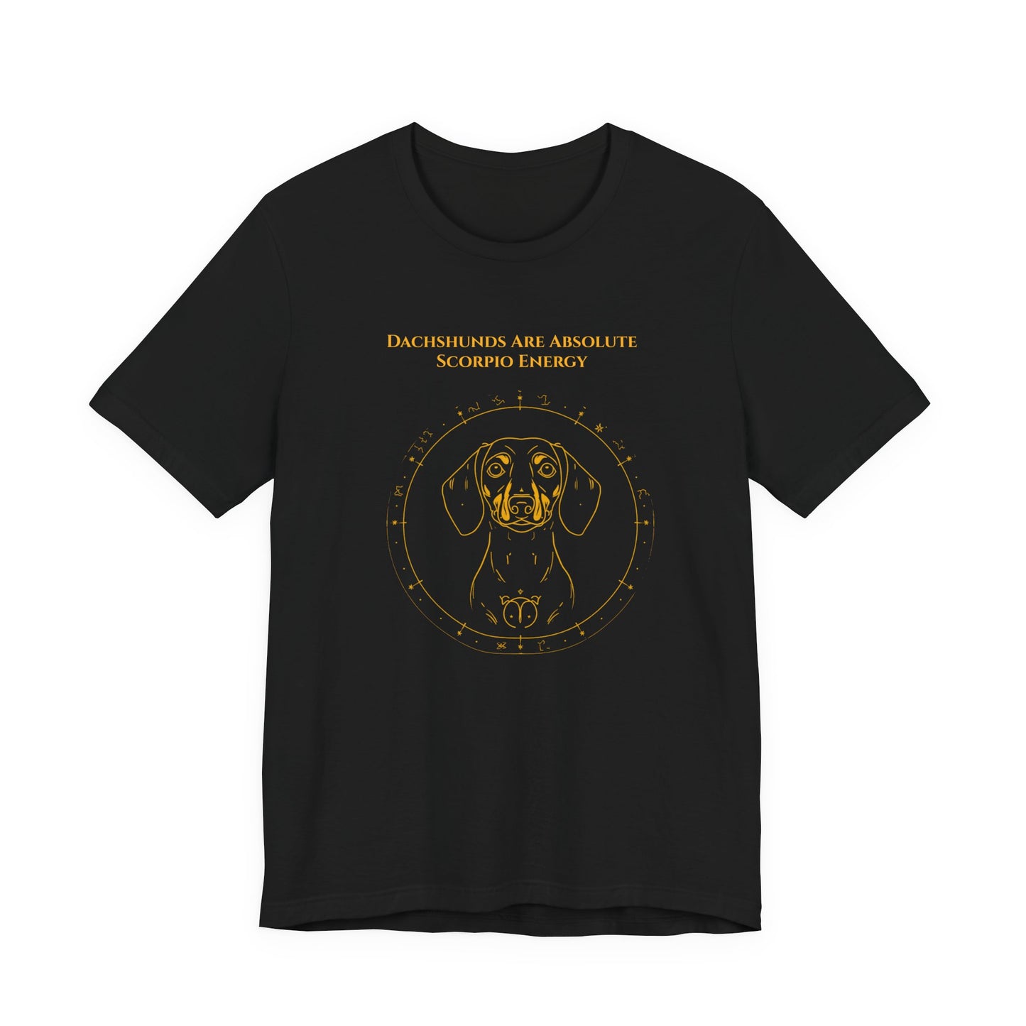 Zodiac Pack Dachshund T-Shirt — Scorpio design, photo 06