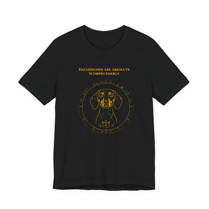 Zodiac Pack Dachshund T-Shirt — Scorpio design, photo 06
