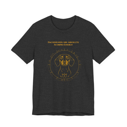 Zodiac Pack Dachshund T-Shirt — Scorpio design, photo 18