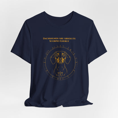 Zodiac Pack Dachshund T-Shirt — Scorpio design, photo 27
