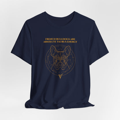 Zodiac Pack French Bulldog T-Shirt — Taurus design, photo 27