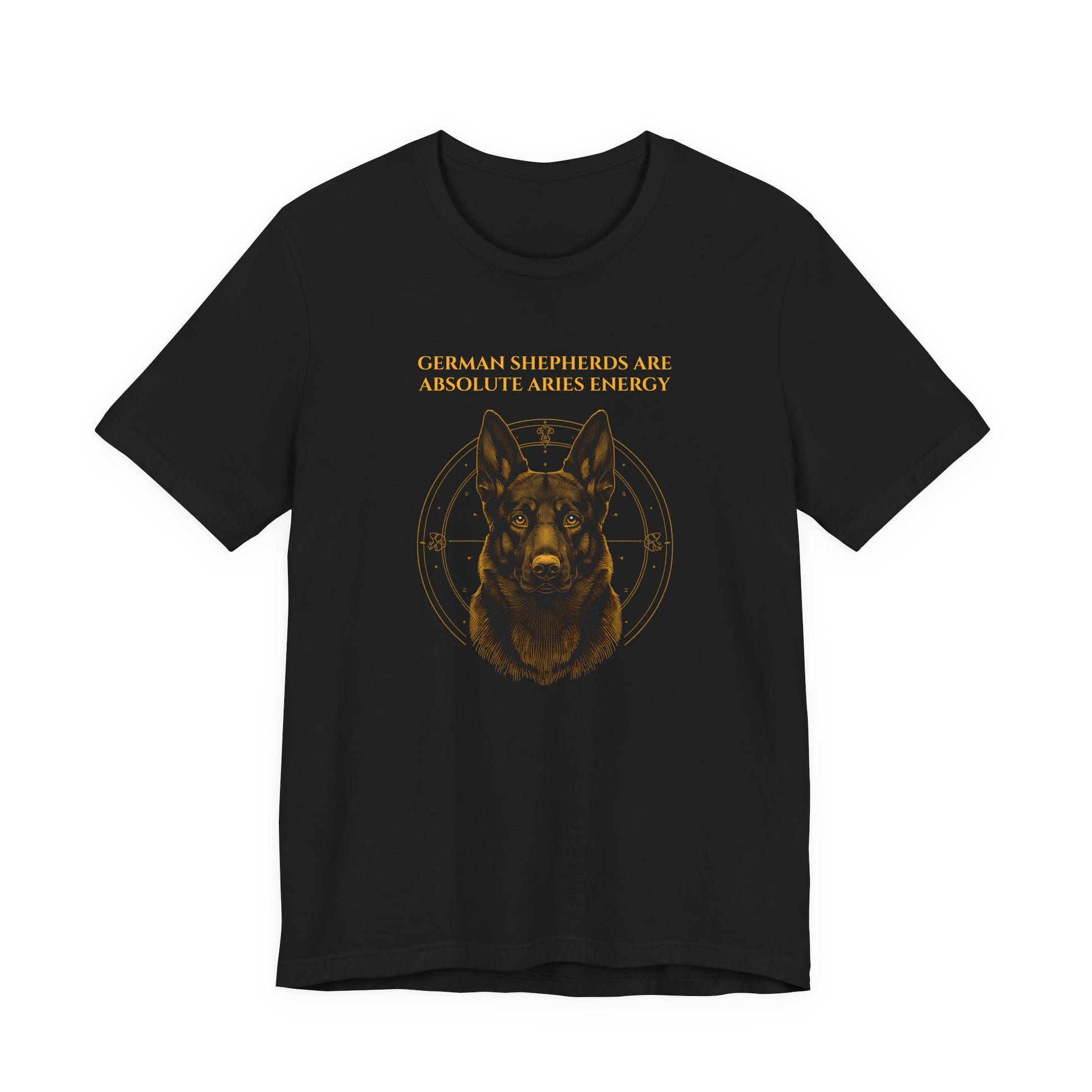 Zodiac Pack German Shepherd T-Shirt — Aries design, photo 06