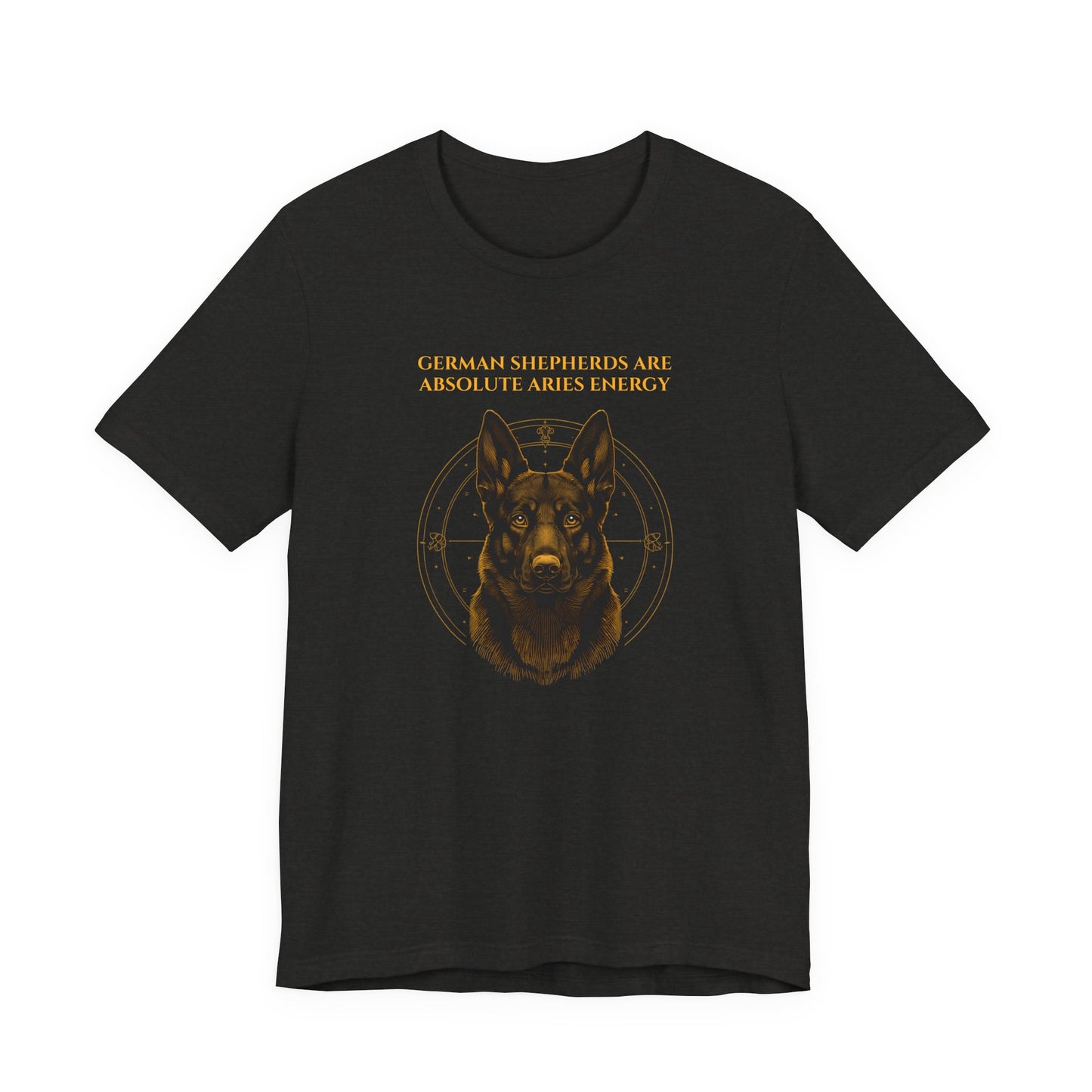 Zodiac Pack German Shepherd T-Shirt — Aries design, photo 12