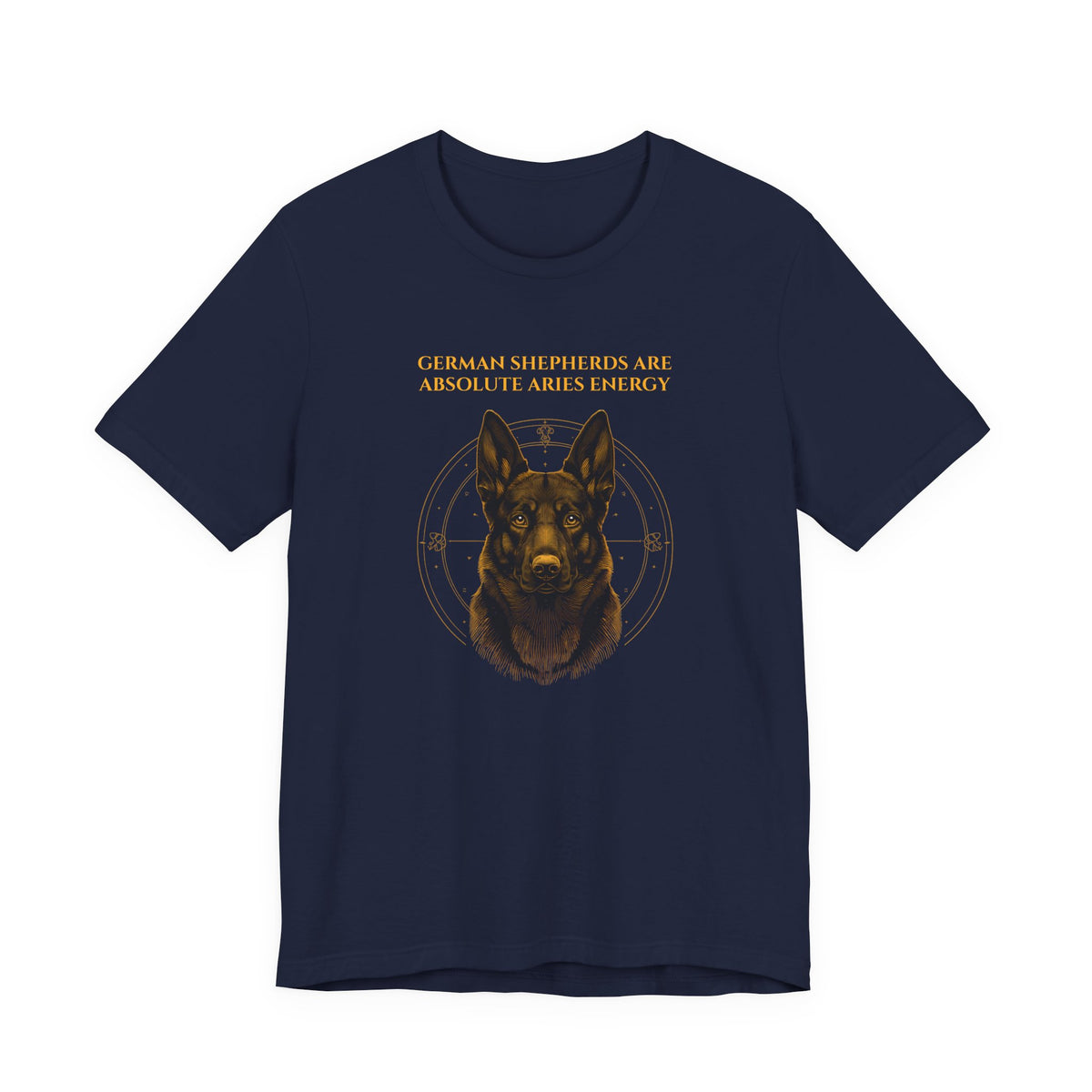 Zodiac Pack German Shepherd T-Shirt — Aries design, photo 24