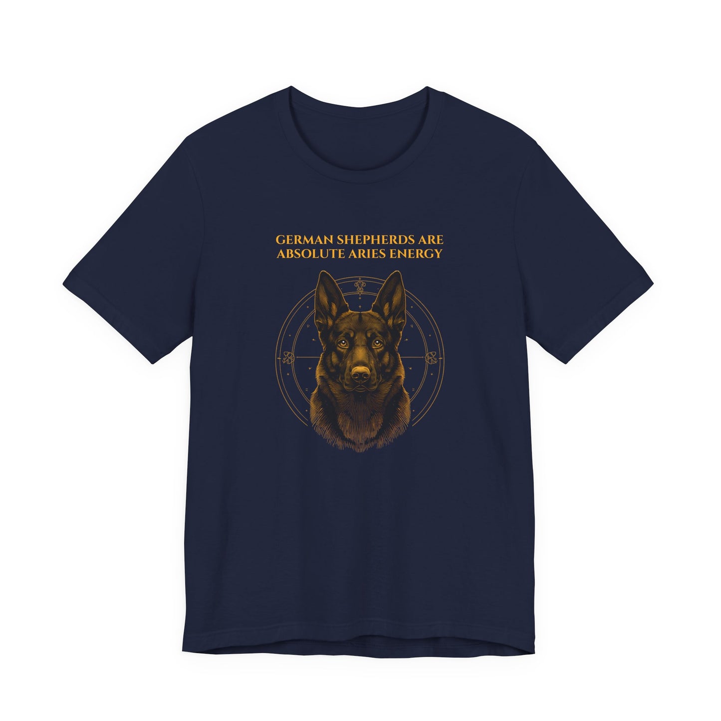 Zodiac Pack German Shepherd T-Shirt — Aries design, photo 24