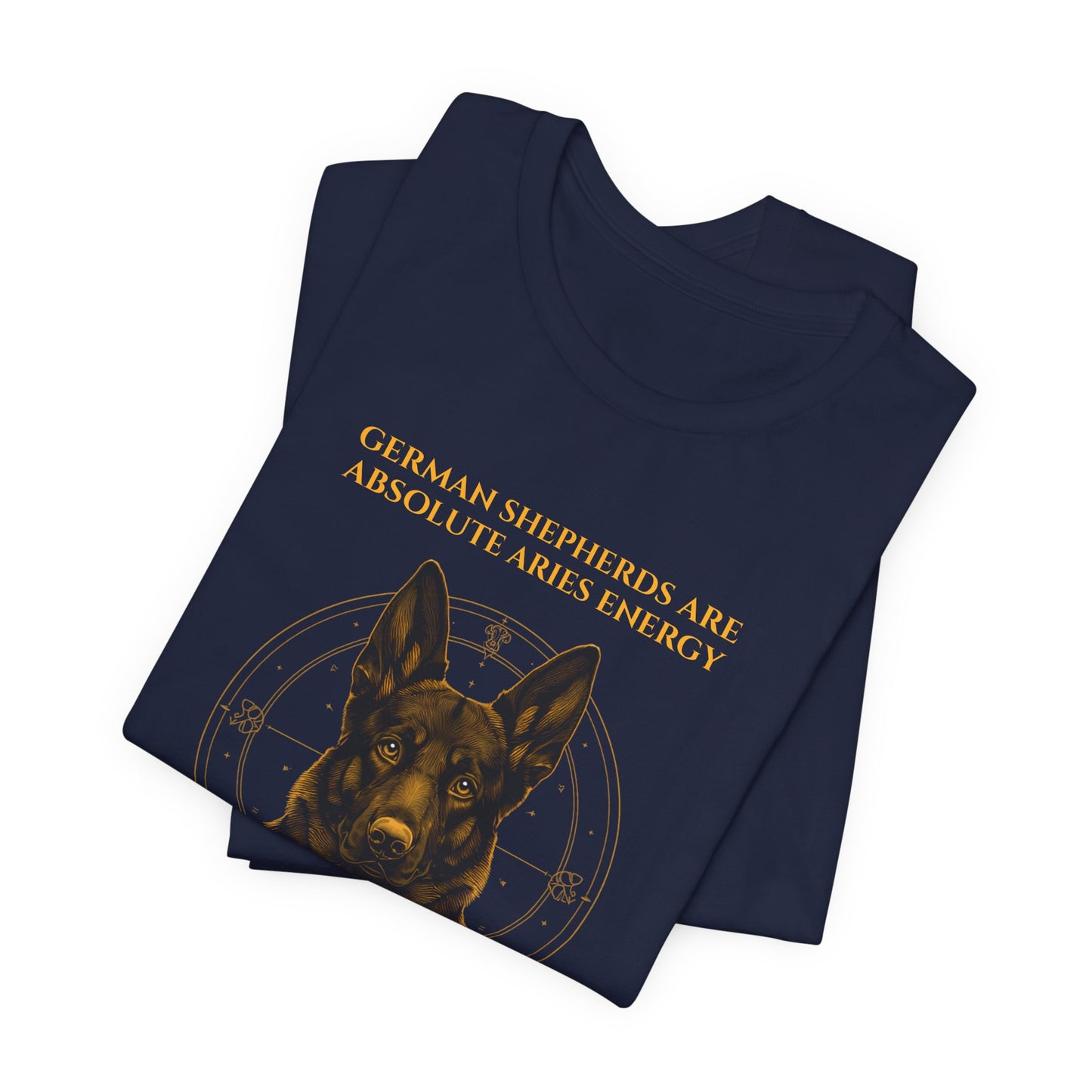 Zodiac Pack German Shepherd T-Shirt — Aries design, photo 26