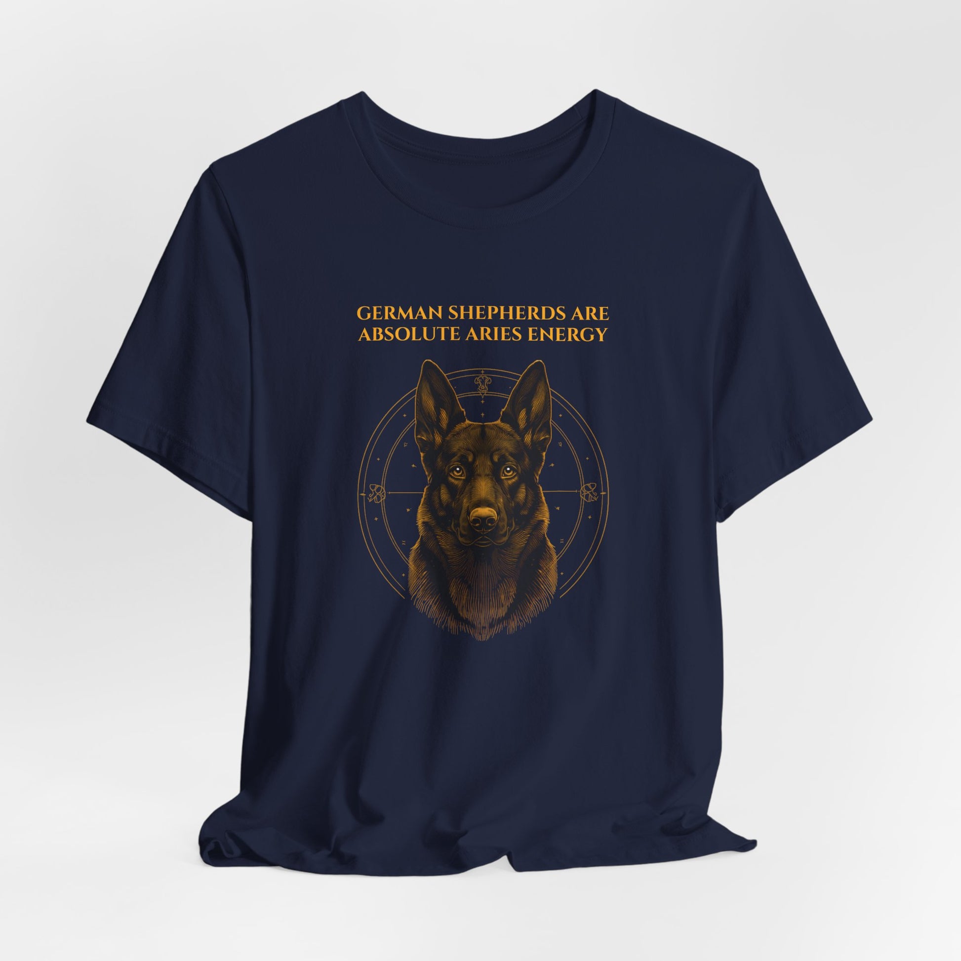 Zodiac Pack German Shepherd T-Shirt — Aries design, photo 27