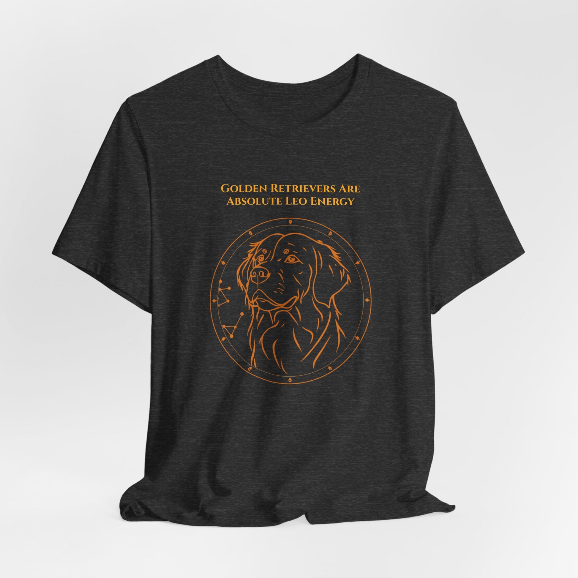 Zodiac Pack Golden Retriever T-Shirt — Leo design, photo 21