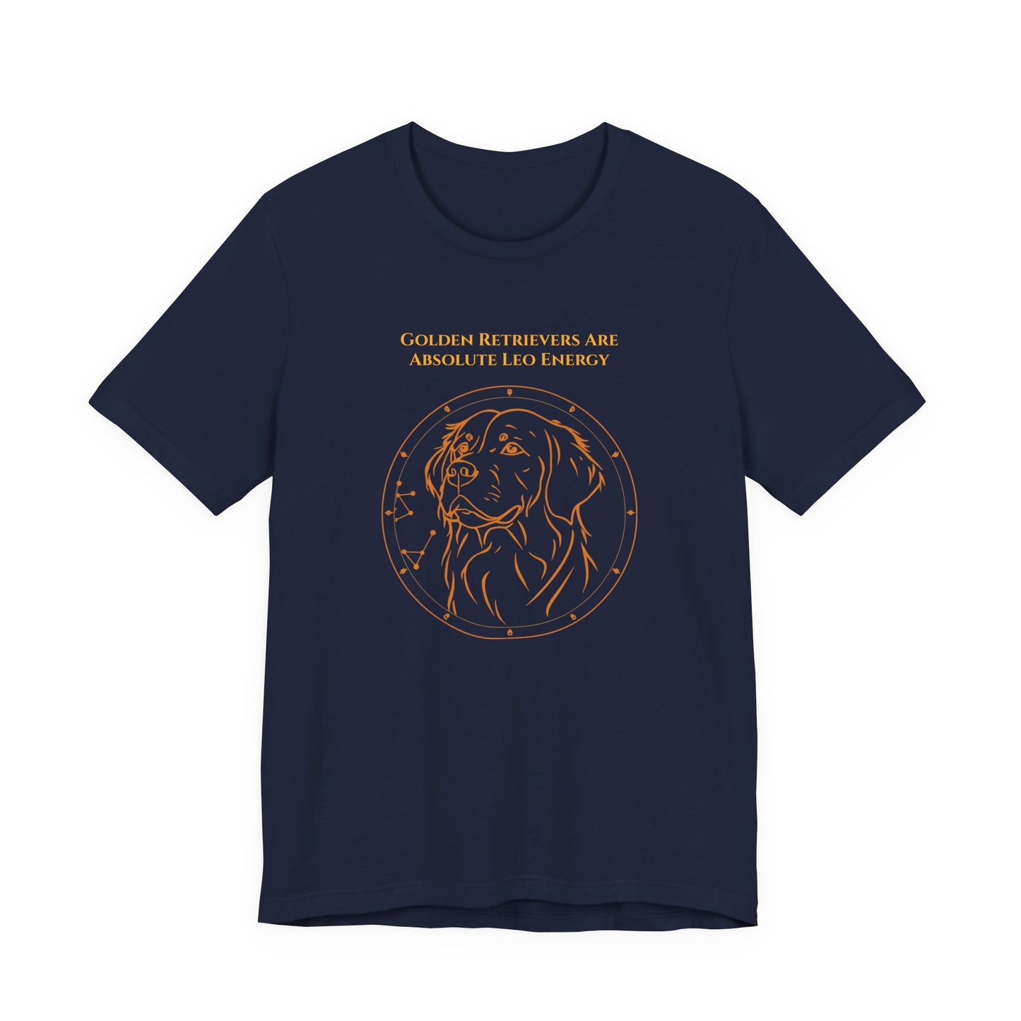 Zodiac Pack Golden Retriever T-Shirt — Leo design, photo 24