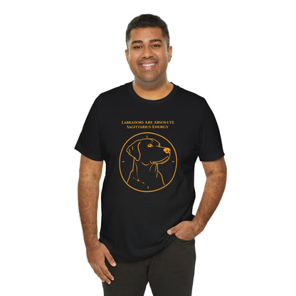 Zodiac Pack Labrador T-Shirt — Sagittarius design, photo 05
