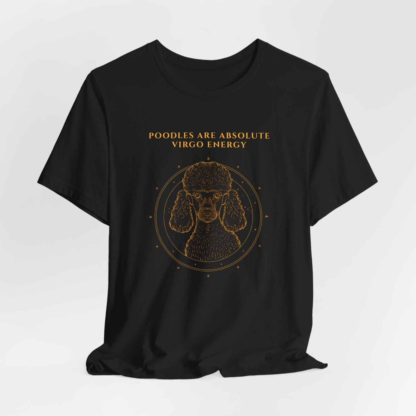 Zodiac Pack Poodle T-Shirt — Virgo design, photo 09