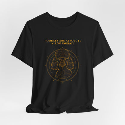 Zodiac Pack Poodle T-Shirt — Virgo design, photo 09