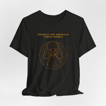 Zodiac Pack Poodle T-Shirt — Virgo design, photo 15