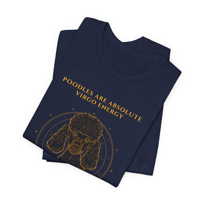 Zodiac Pack Poodle T-Shirt — Virgo design, photo 26