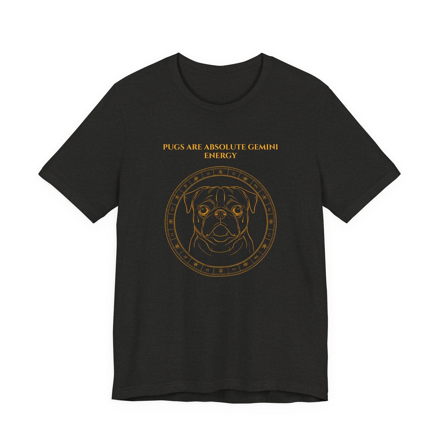 Zodiac Pack Pug T-Shirt — Gemini design, photo 12