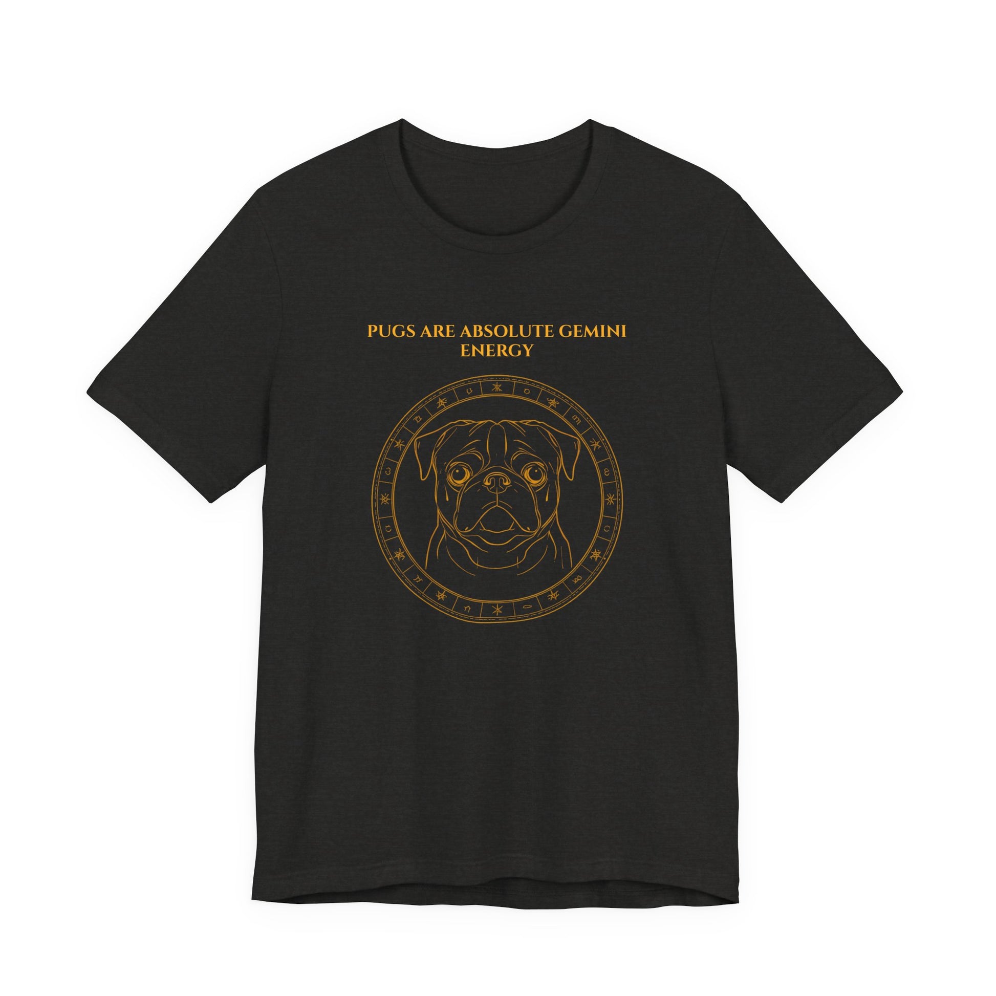 Zodiac Pack Pug T-Shirt — Gemini design, photo 12