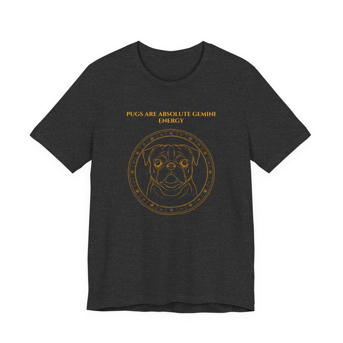 Zodiac Pack Pug T-Shirt — Gemini design, photo 18