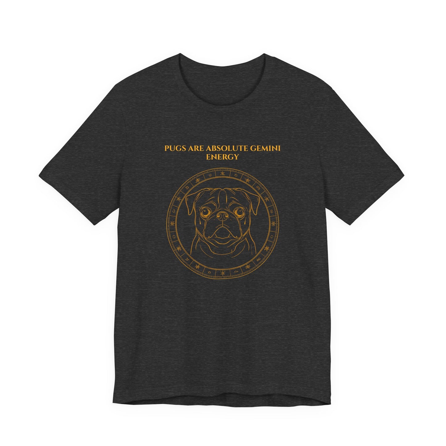 Zodiac Pack Pug T-Shirt — Gemini design, photo 18