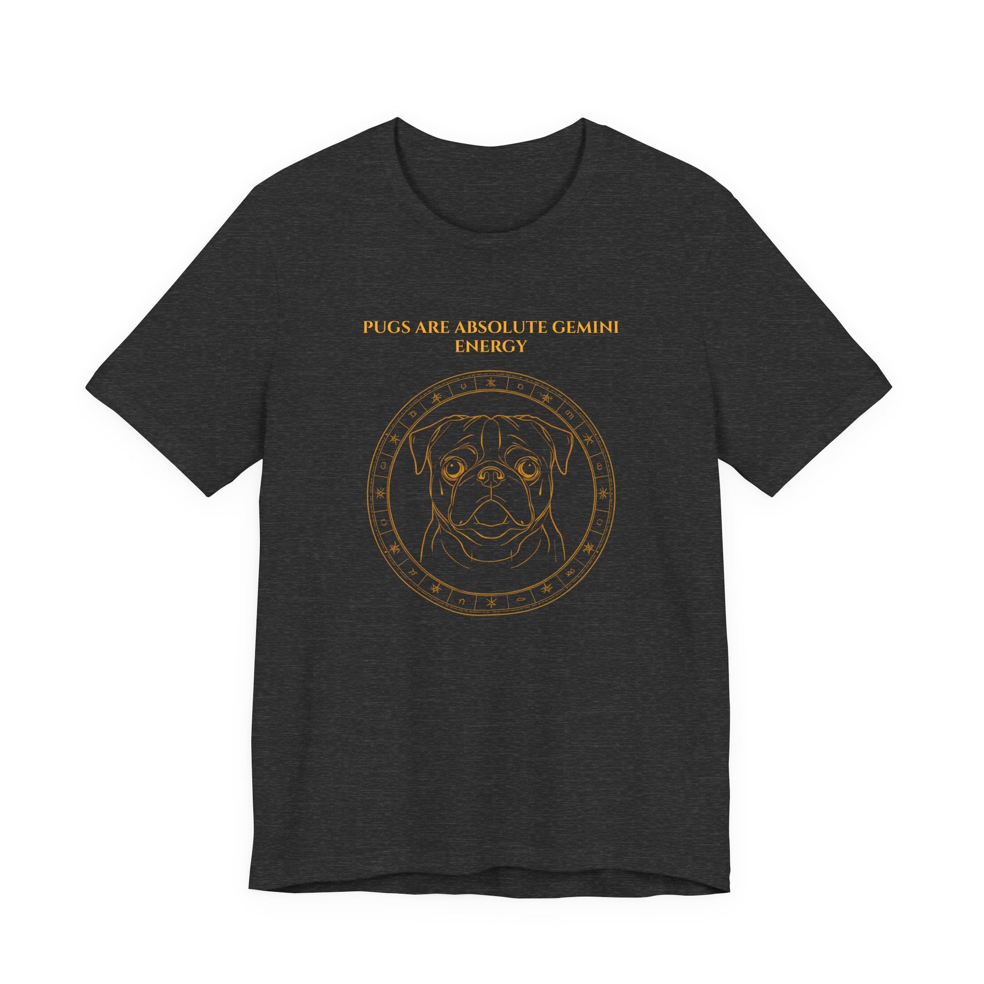 Zodiac Pack Pug T-Shirt — Gemini design, photo 18