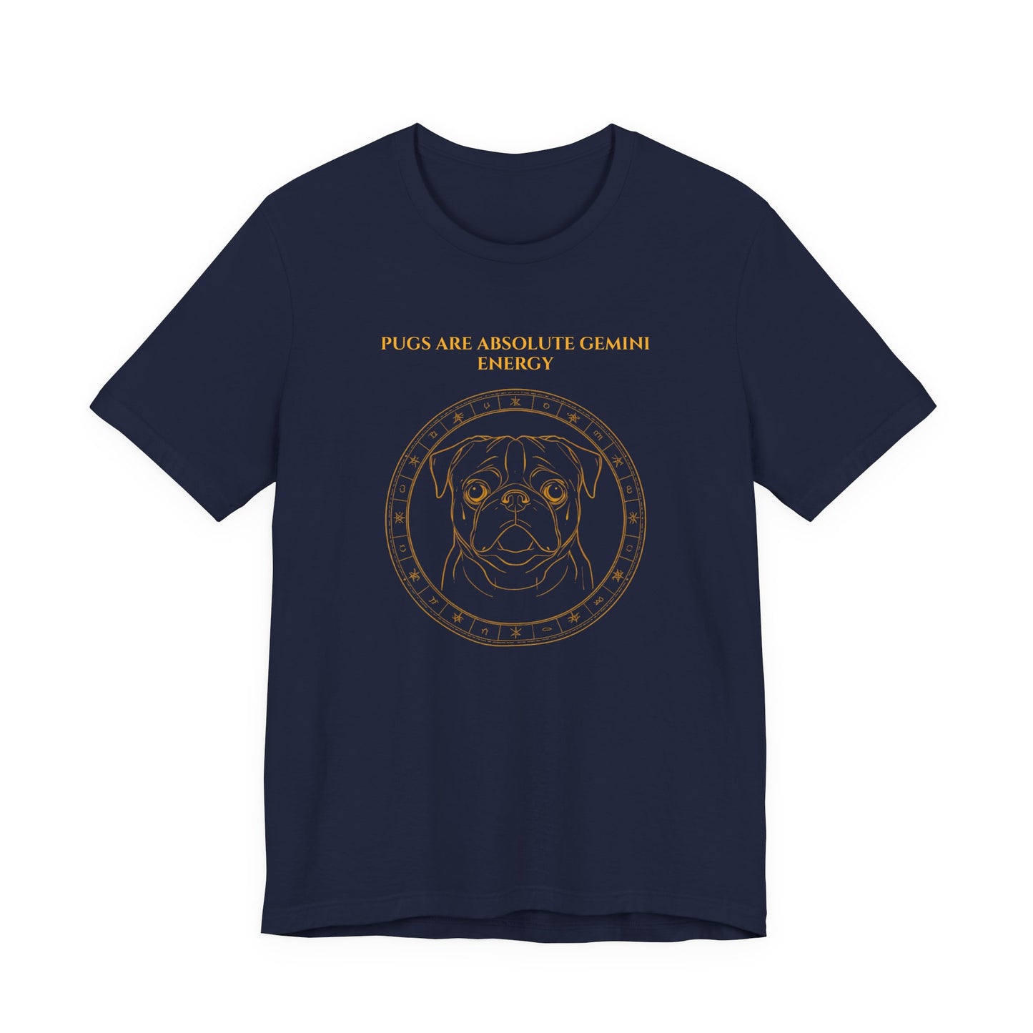 Zodiac Pack Pug T-Shirt — Gemini design, photo 24