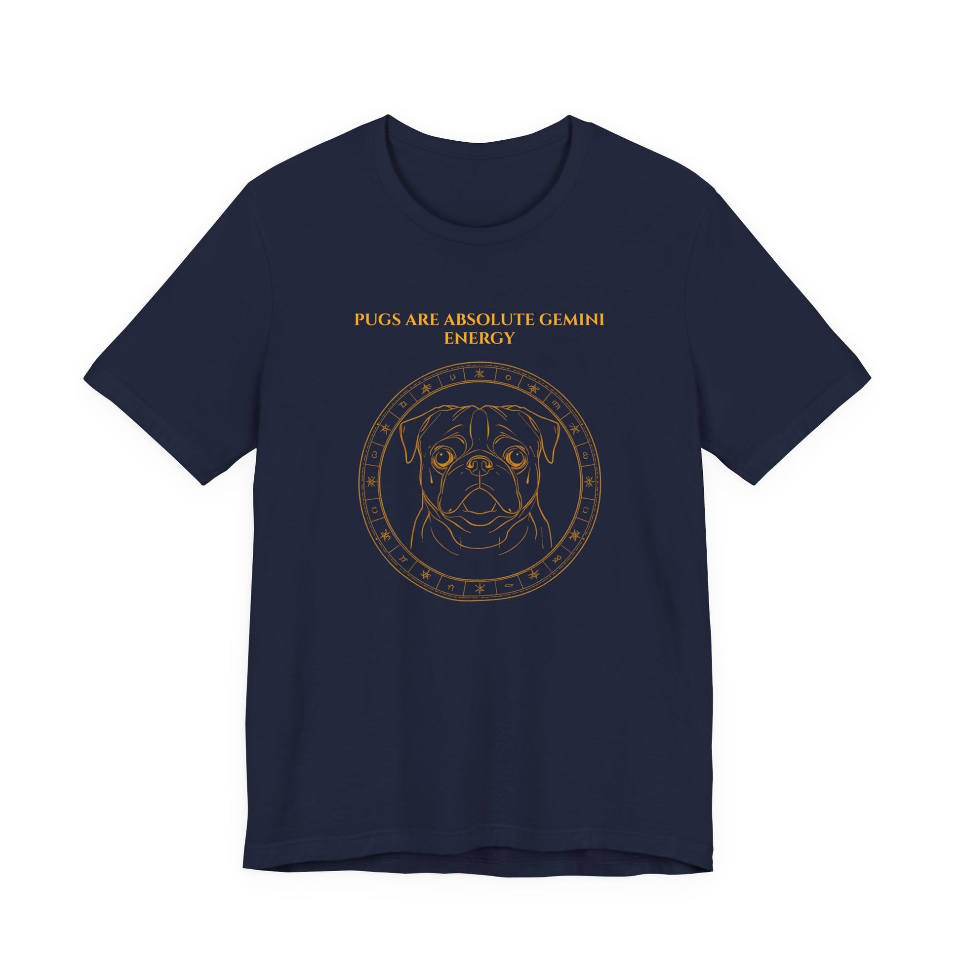 Zodiac Pack Pug T-Shirt — Gemini design, photo 24